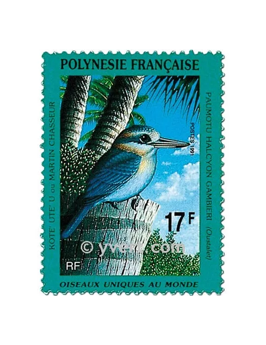 n° 383/384 -  Timbre Polynésie Poste