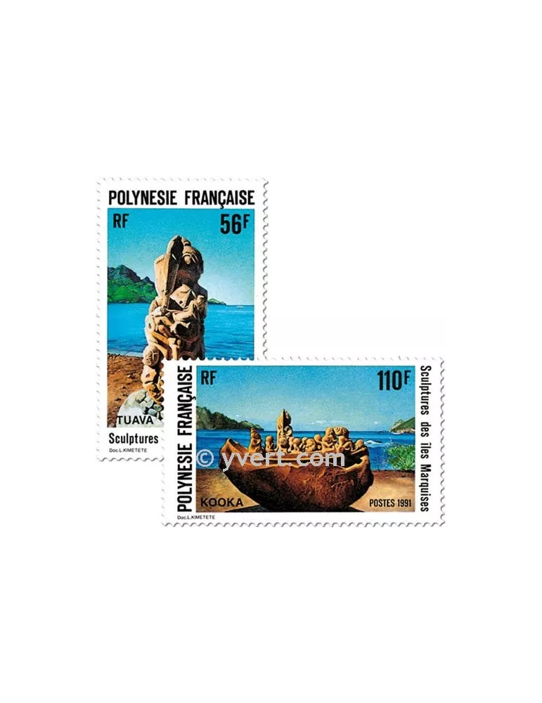n° 386/388 -  Timbre Polynésie Poste