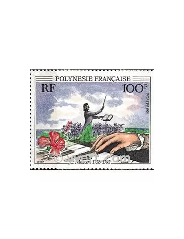 n° 389 -  Timbre Polynésie Poste