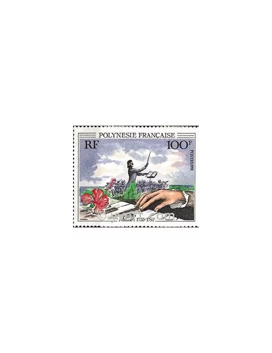 n° 389 -  Timbre Polynésie Poste