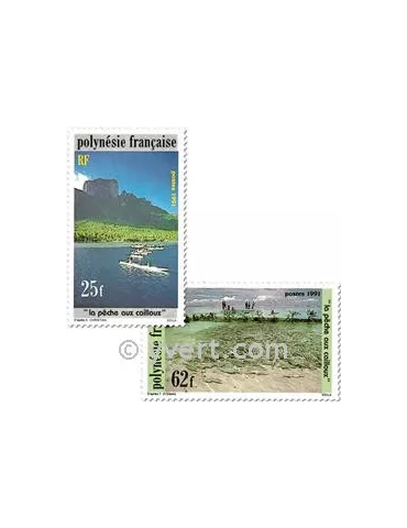n° 390/392 -  Timbre Polynésie Poste