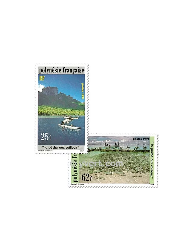 n° 390/392 -  Timbre Polynésie Poste