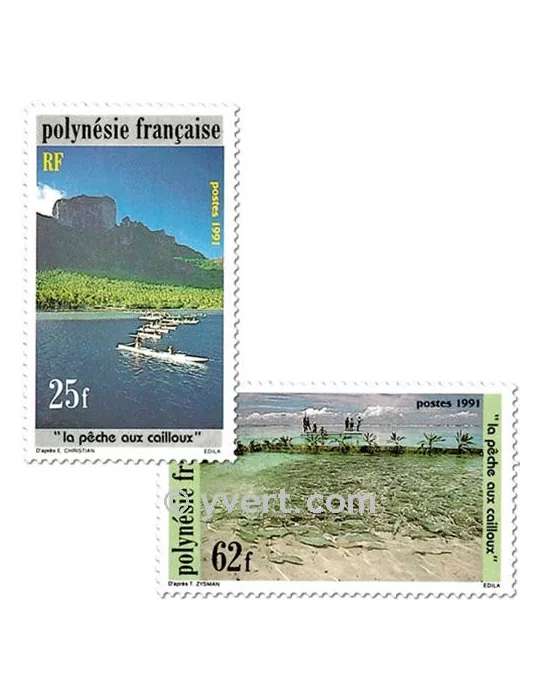 n° 390/392 -  Timbre Polynésie Poste