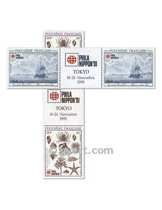 n° 393A/394A -  Timbre Polynésie Poste