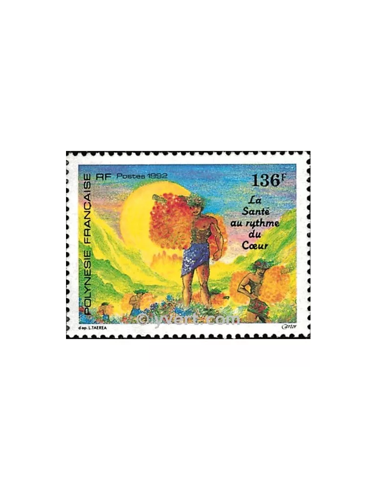 n° 408 -  Timbre Polynésie Poste