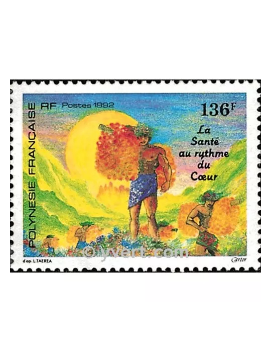 n° 408 -  Timbre Polynésie Poste