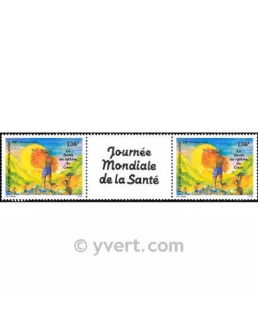 n° 408A -  Timbre Polynésie Poste 2