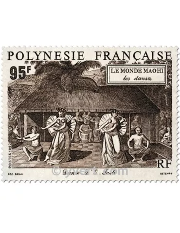 n° 410/412 -  Timbre Polynésie Poste 2