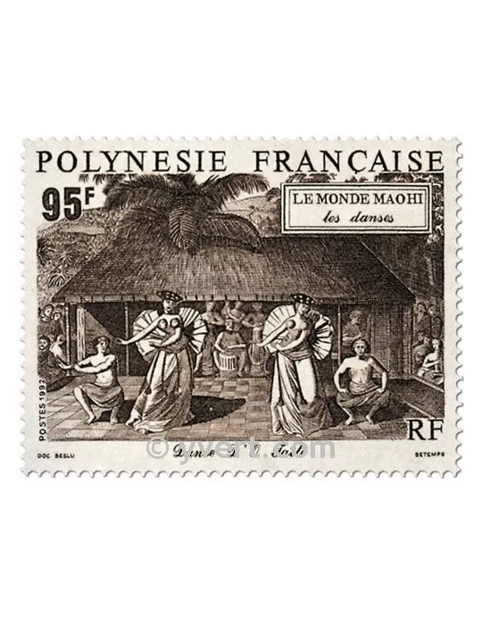 n° 410/412 -  Timbre Polynésie Poste