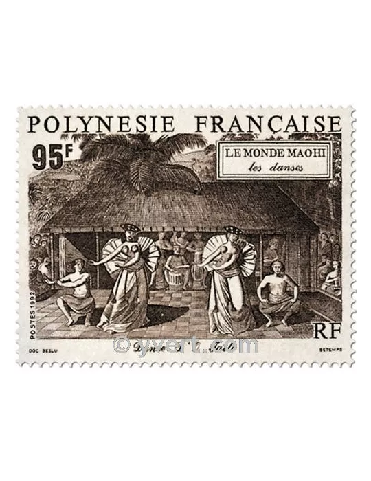 n° 410/412 -  Timbre Polynésie Poste