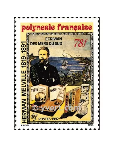 n° 418 -  Timbre Polynésie Poste 2