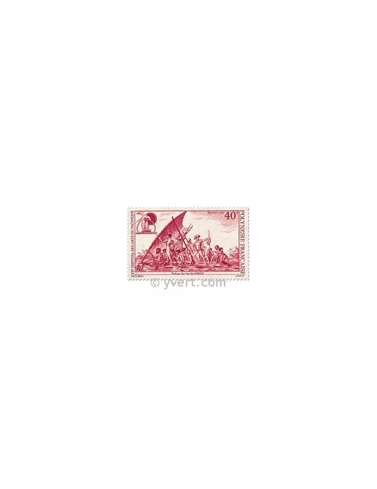 n° 419/420 -  Timbre Polynésie Poste