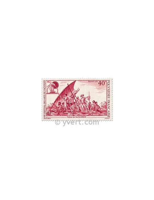 n° 419/420 -  Timbre Polynésie Poste