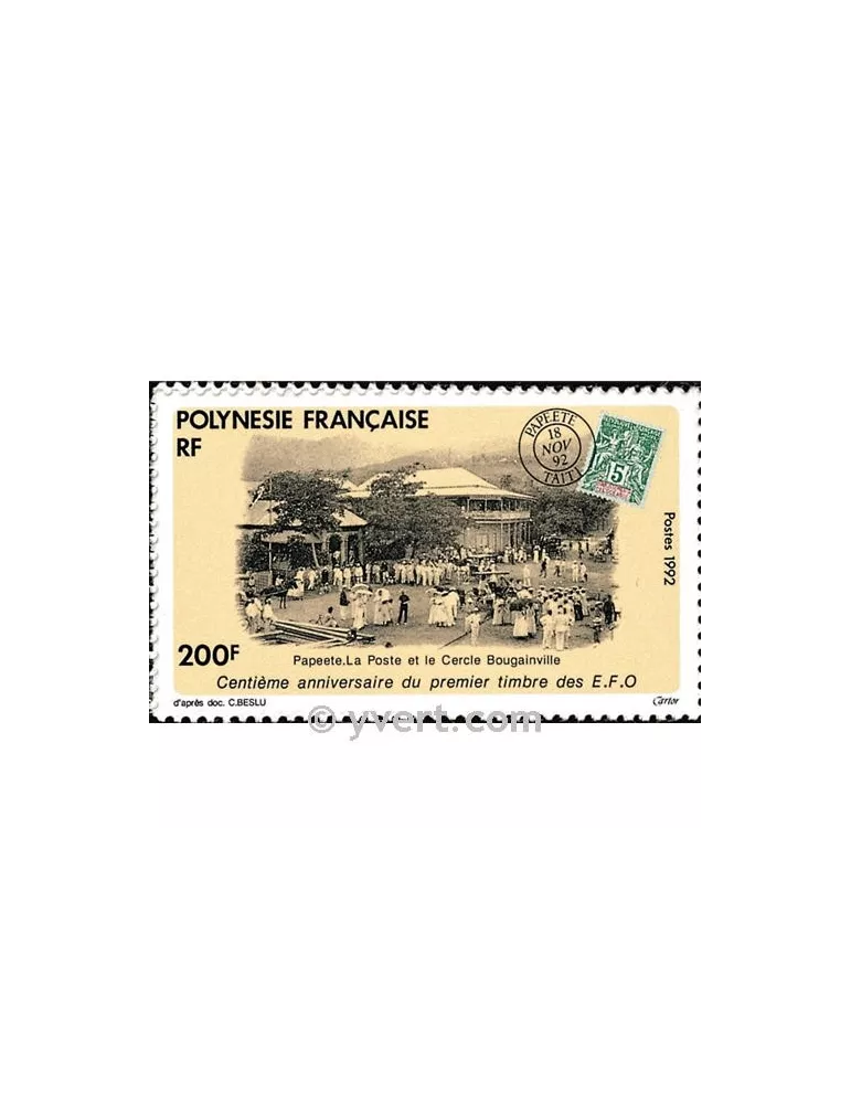 n° 421 -  Timbre Polynésie Poste