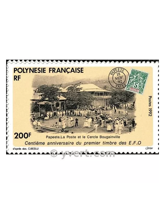 n° 421 -  Timbre Polynésie Poste