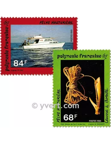 n° 428/430 -  Timbre Polynésie Poste 2