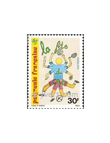 n° 436 -  Timbre Polynésie Poste