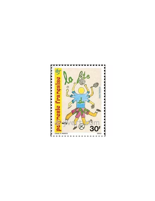 n° 436 -  Timbre Polynésie Poste
