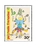 n° 436 -  Timbre Polynésie Poste