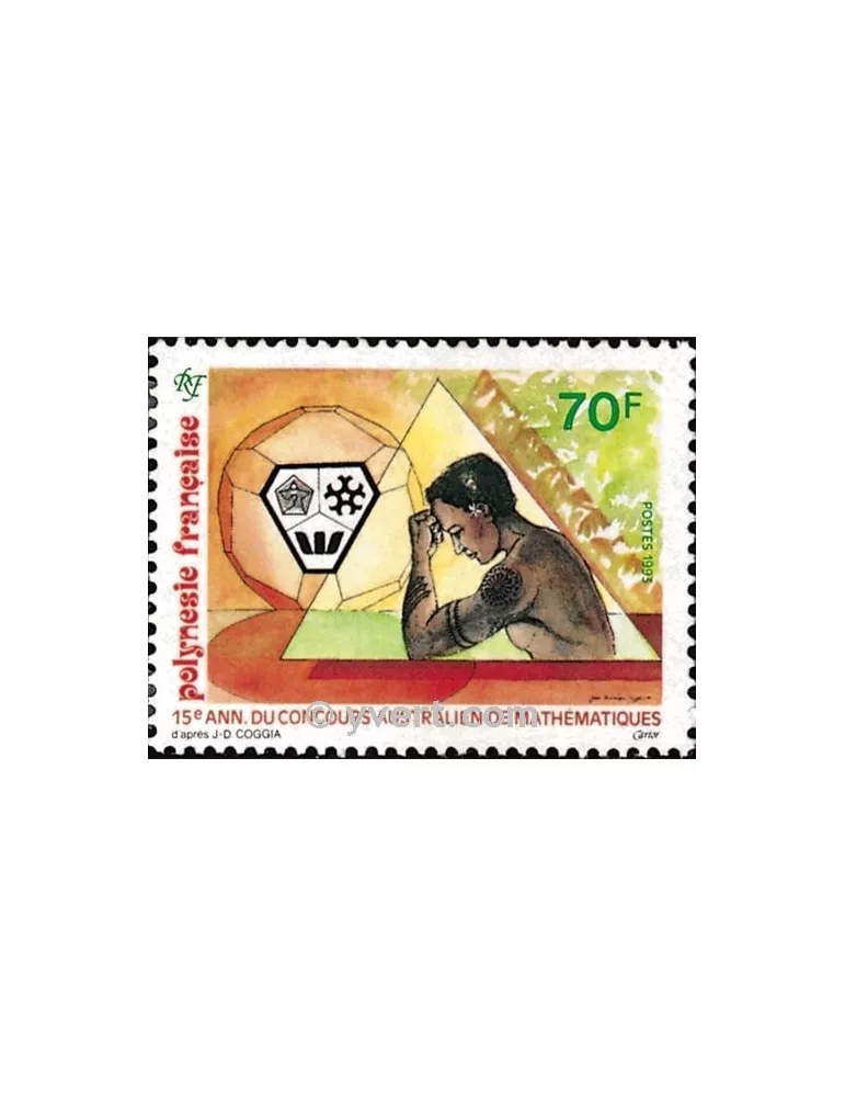 n° 437 -  Timbre Polynésie Poste