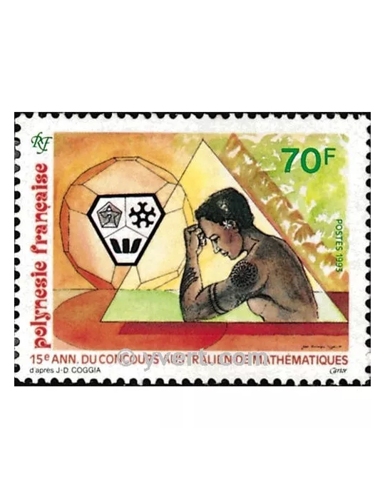 n° 437 -  Timbre Polynésie Poste