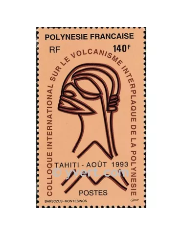 n° 438 -  Timbre Polynésie Poste 2