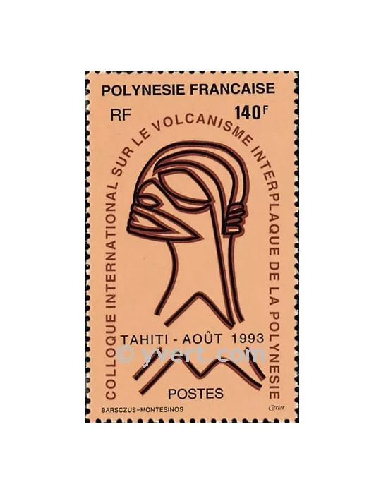 n° 438 -  Timbre Polynésie Poste