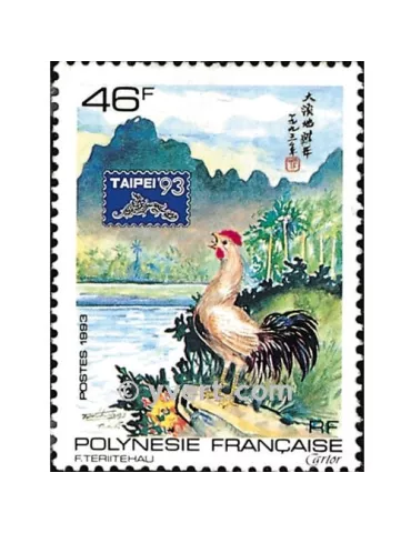 n° 439 -  Timbre Polynésie Poste 2