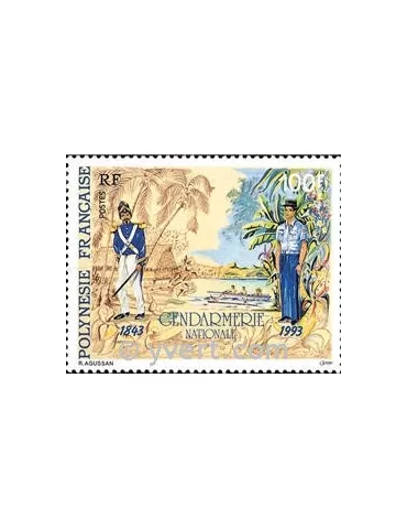 n° 443 -  Timbre Polynésie Poste