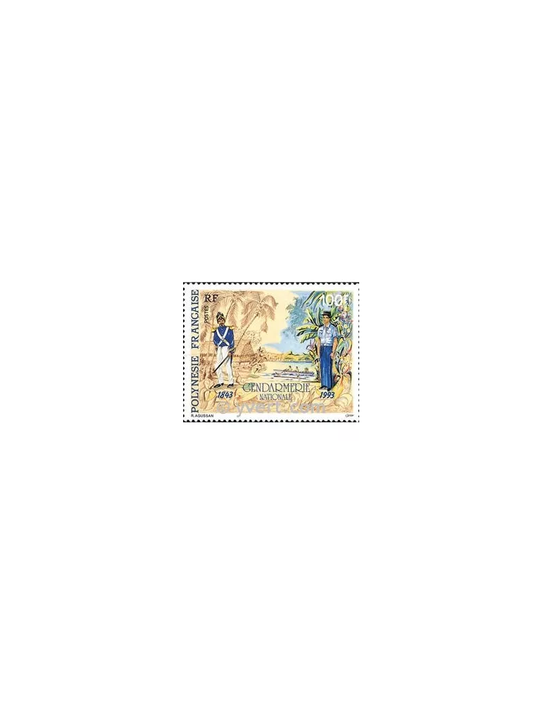 n° 443 -  Timbre Polynésie Poste