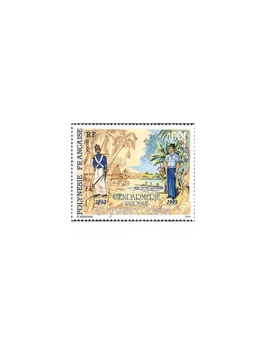 n° 443 -  Timbre Polynésie Poste