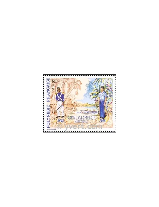 n° 443A -  Timbre Polynésie Poste