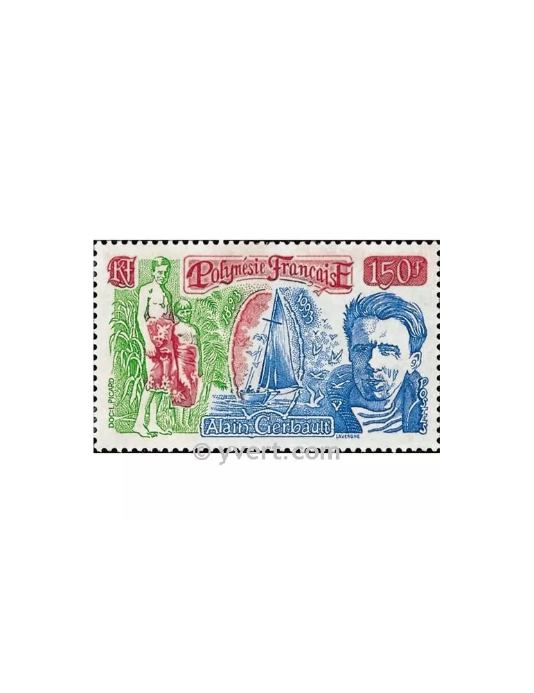 n° 444 -  Timbre Polynésie Poste