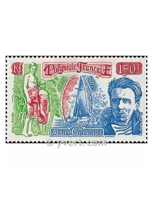 n° 444 -  Timbre Polynésie Poste