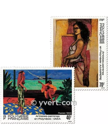 n° 445/448 -  Timbre Polynésie Poste 2