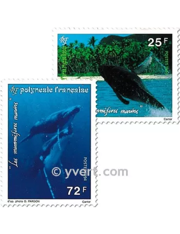 n° 450/452 -  Timbre Polynésie Poste 2
