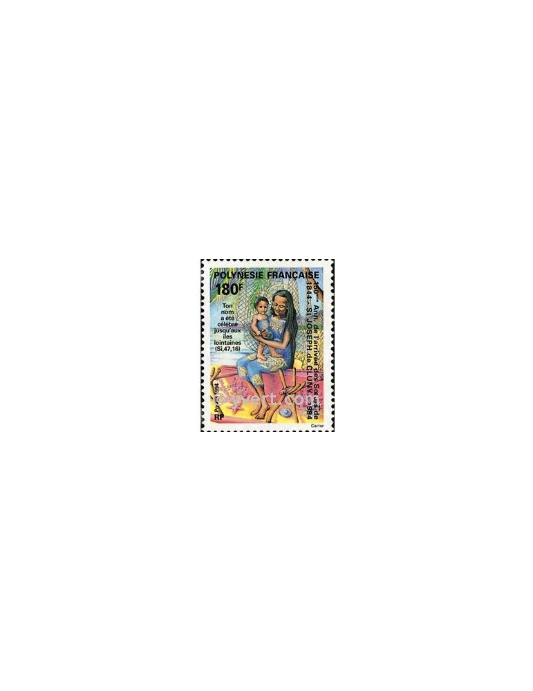 n° 454 -  Timbre Polynésie Poste