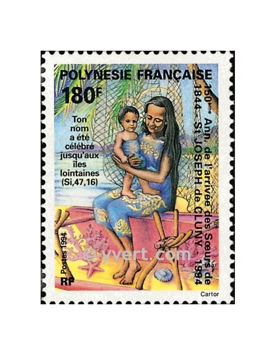 n° 454 -  Timbre Polynésie Poste
