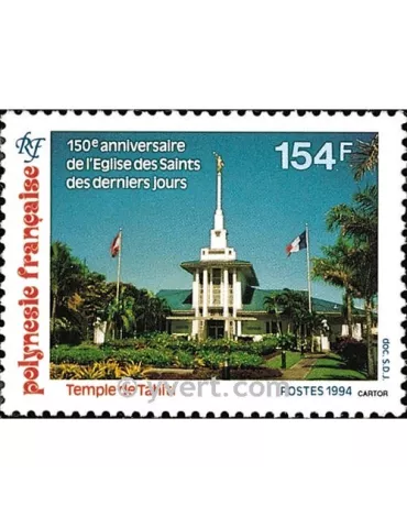 n° 455 -  Timbre Polynésie Poste 2