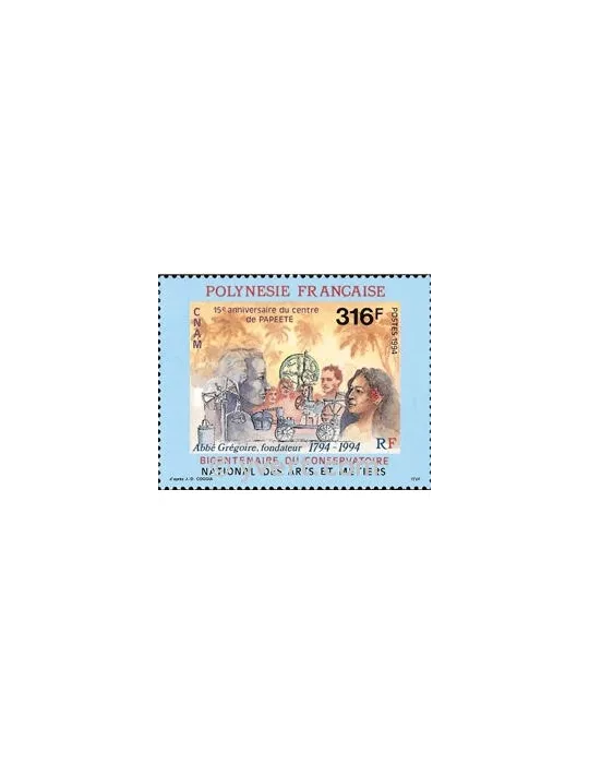 n° 456 -  Timbre Polynésie Poste