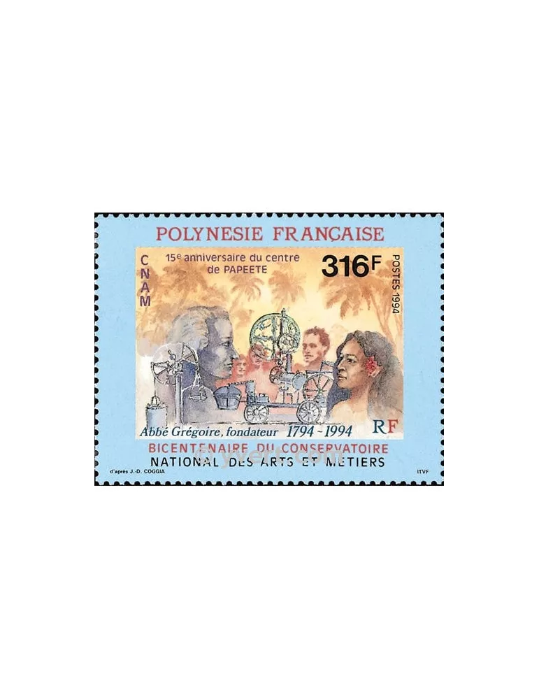 n° 456 -  Timbre Polynésie Poste