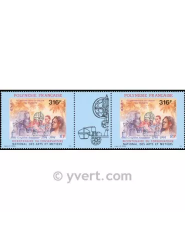 n° 456A -  Timbre Polynésie Poste 2