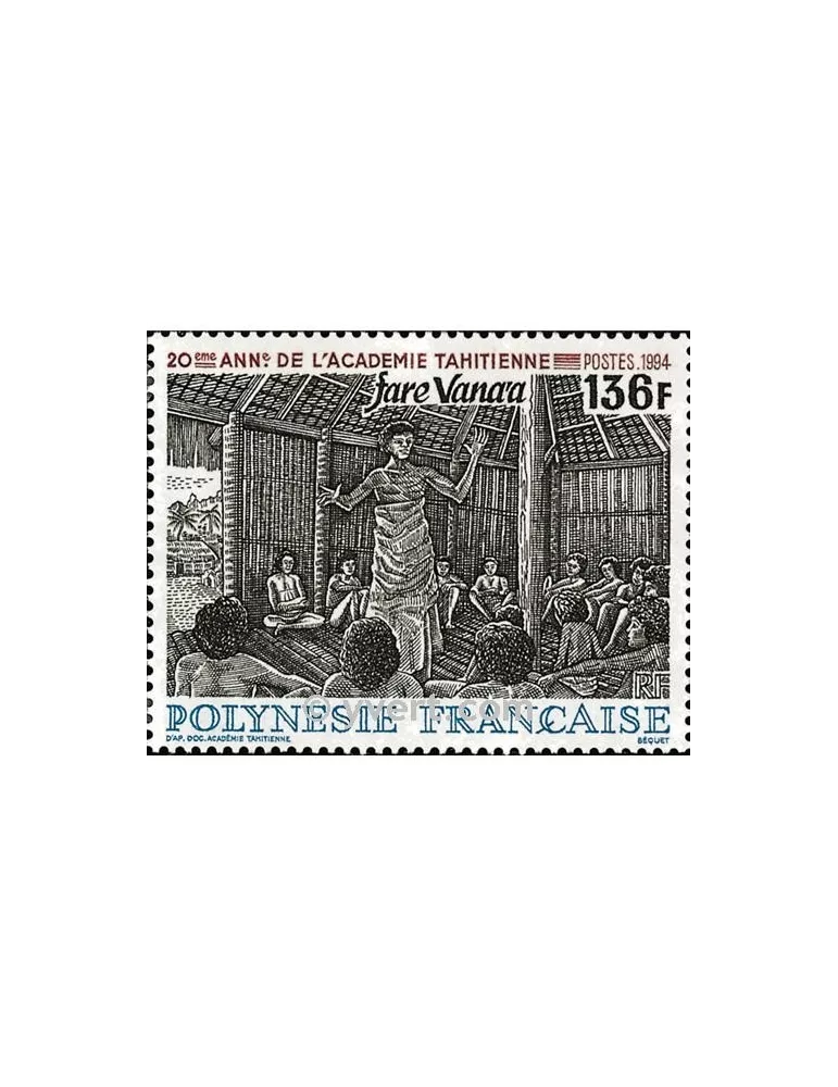 n° 457 -  Timbre Polynésie Poste