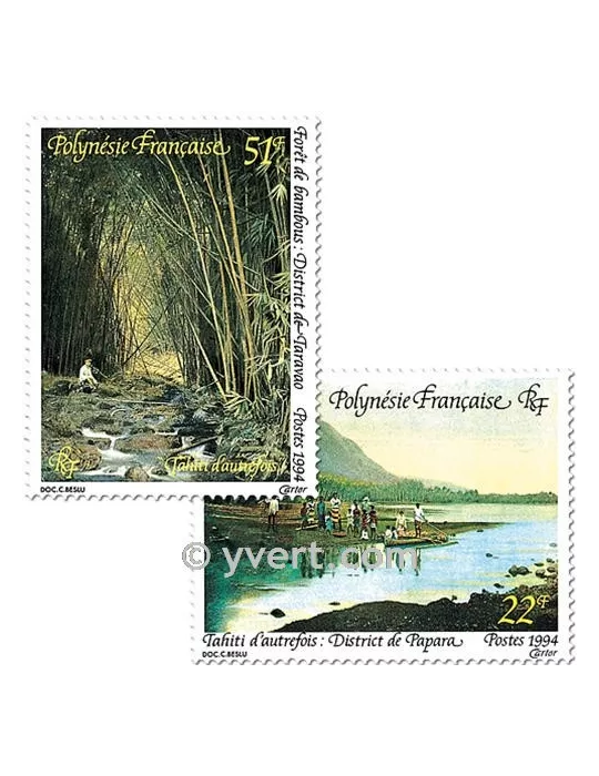 n° 459/461 -  Timbre Polynésie Poste