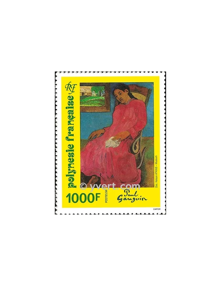 n° 463 -  Timbre Polynésie Poste