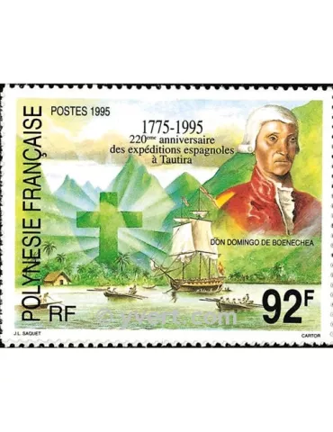 n° 473 -  Timbre Polynésie Poste 2