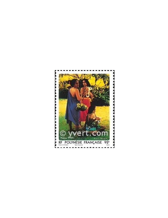 n° 474 -  Timbre Polynésie Poste