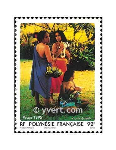 n° 474 -  Timbre Polynésie Poste 2