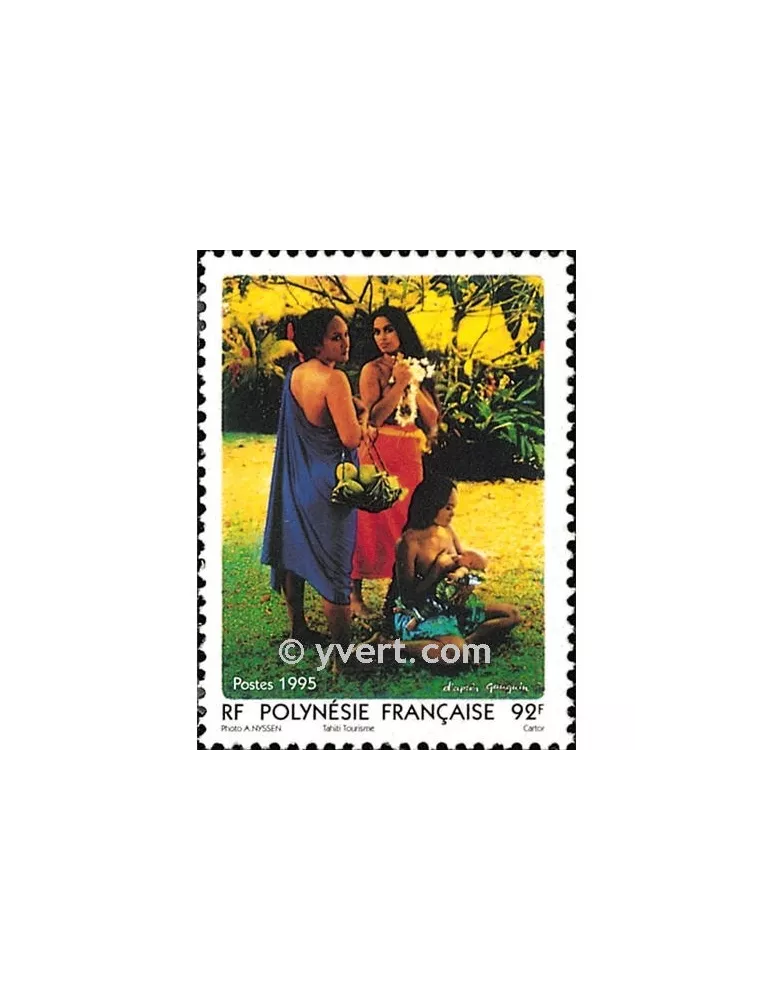 n° 474 -  Timbre Polynésie Poste