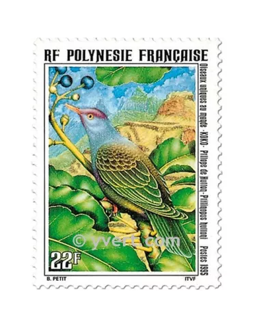 n° 479/480 -  Timbre Polynésie Poste 2